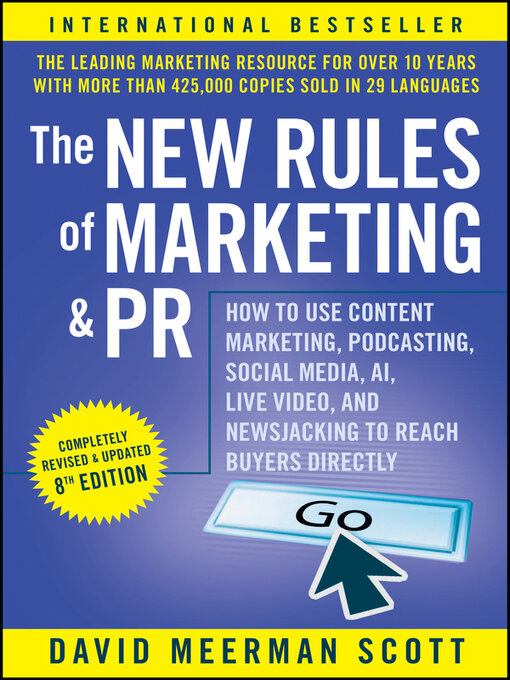 Cover image for The New Rules of Marketing and PR